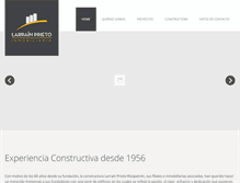 Tablet Screenshot of larrainprieto.cl